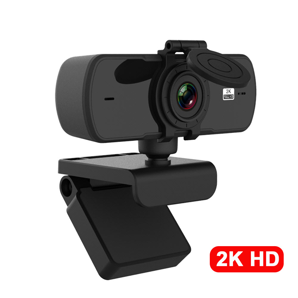 Webcam 2K Full HD 1080P Web Camera Autofocus With
