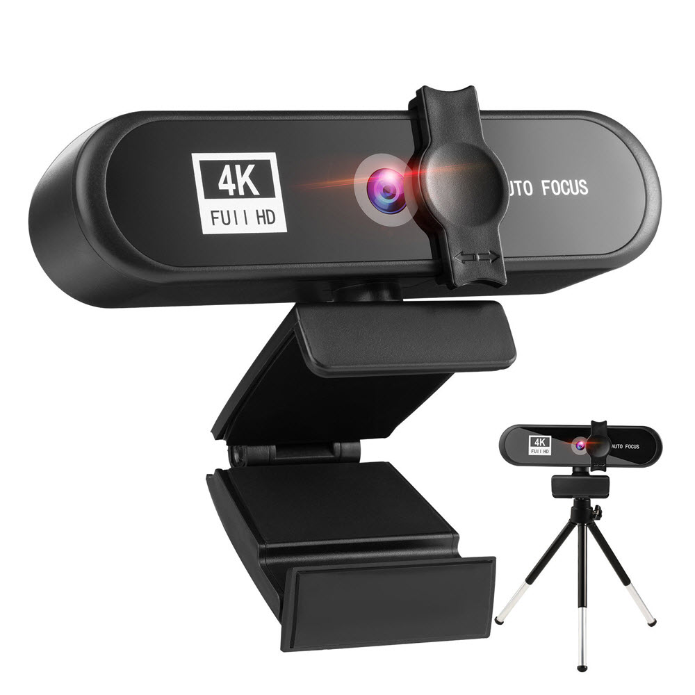 Webcam 4K 2K 1080P Full HD Web Camera With Microphone