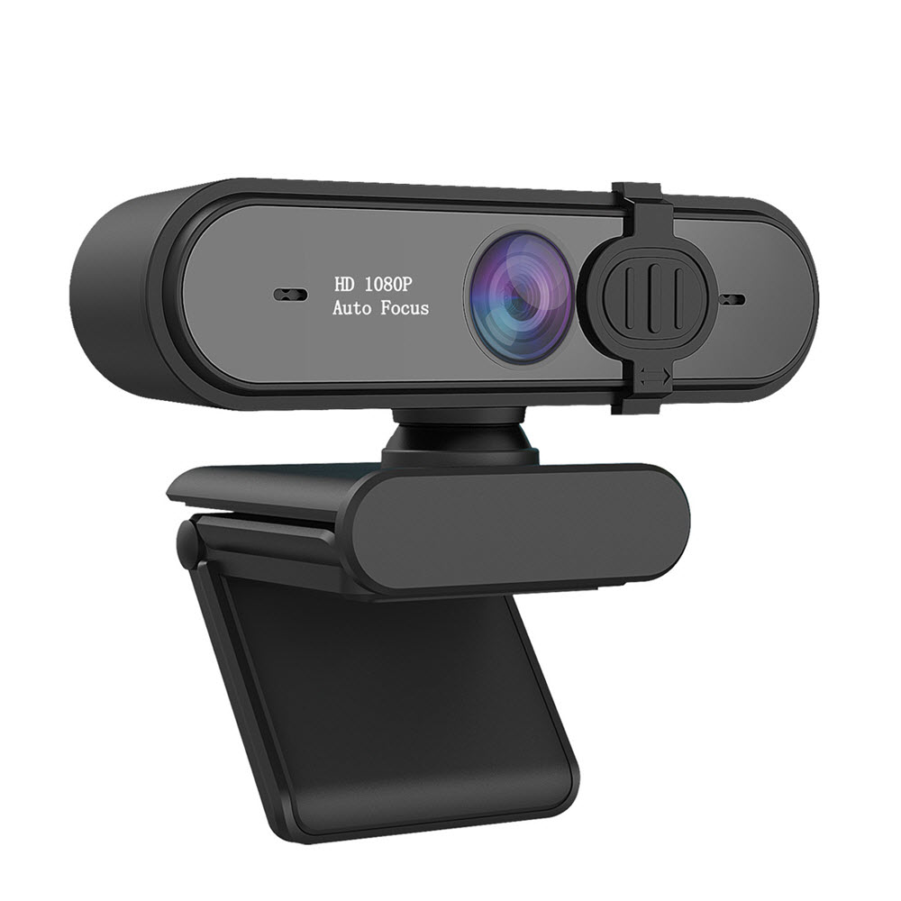 Webcam 1080P Full HD Web Camera With Lens Cover