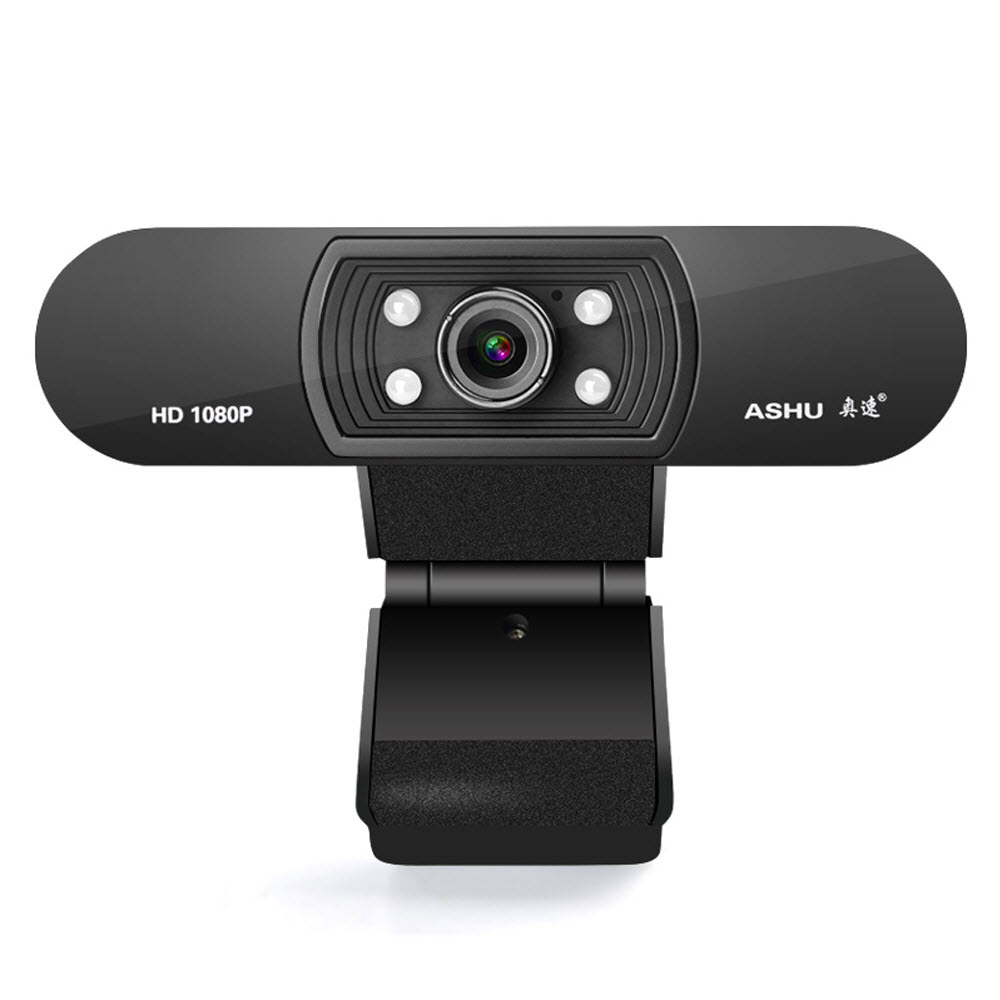 Webcam 1080P Full HD Web Camera With Microphone USB Plug