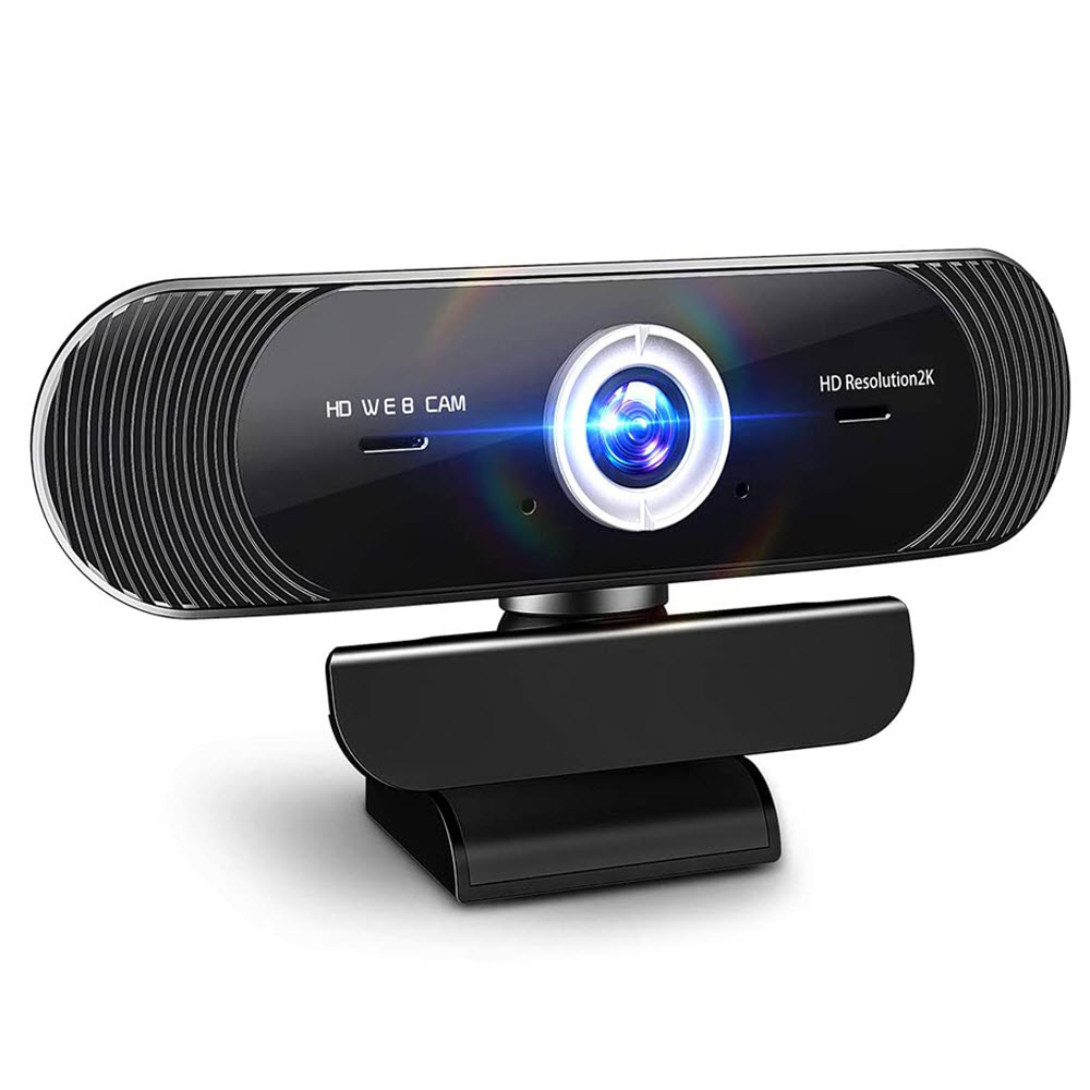 Webcam 2K Full HD Web Camera Autofocus With Microphone