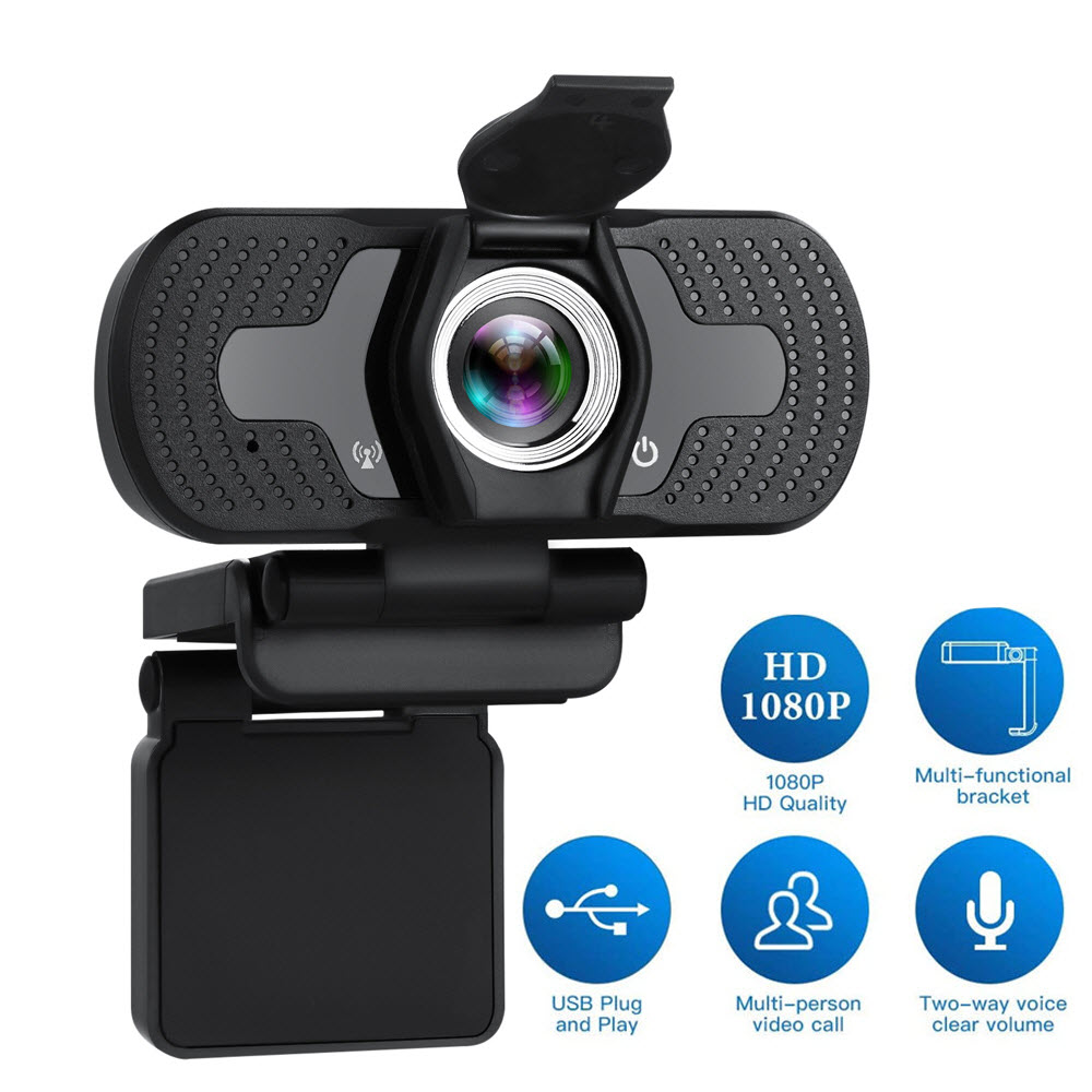 Webcam 1080P Full HD Web Camera With Microphone Web Cam